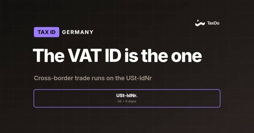 The Key to verify German TIN