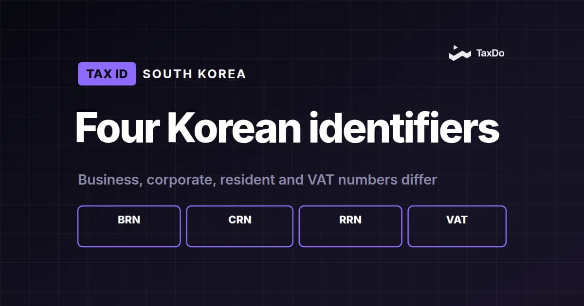 Real-Time Tax ID Validation: A Must for International Businesses in South Korea