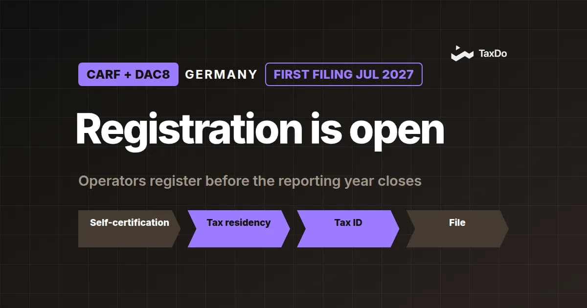 Germany’s CARF Commitment: Advancing Crypto Tax Transparency by 2027