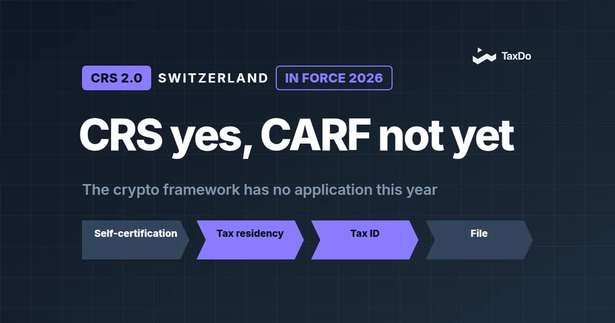 Switzerland CRS 2.0: Essential Compliance Guide for Banks and RFIs