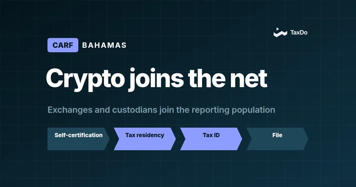 Bahamas Joins OECD CARF: Advancing Crypto Asset Transparency
