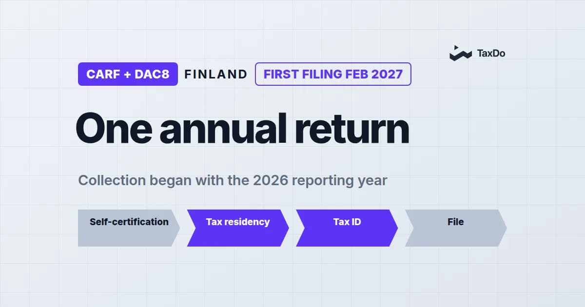 Finland’s CARF Compliance: Preparing for Crypto Tax Transparency in 2026