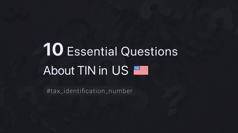 10 Essential Questions About TIN in United States