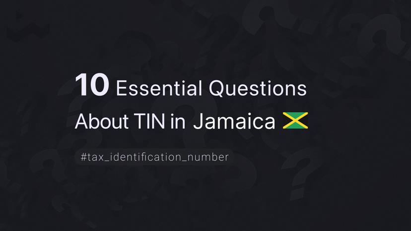 10 Essential Questions About TIN in Jamaica