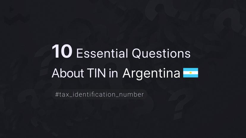 10 Essential Questions About TIN in Argentina