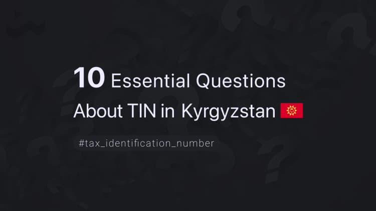 10 Essential Questions About TIN in Kyrgyzstan