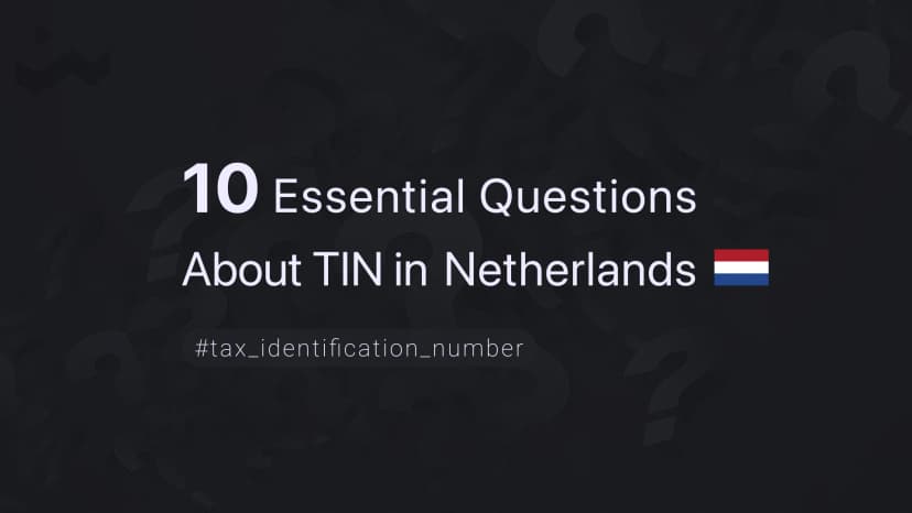 10 Essential Questions About TIN in Netherlands