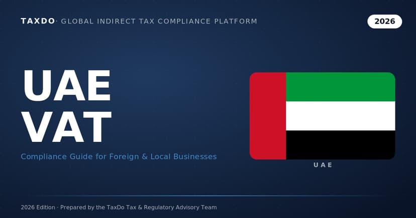 UAE VAT Guide 2026