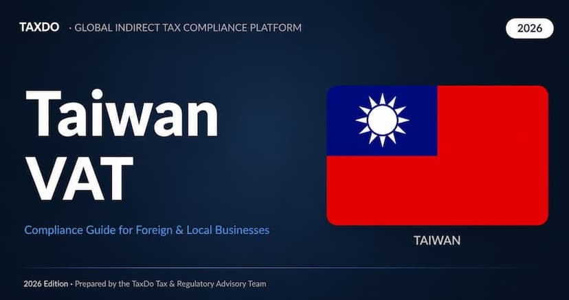 Taiwan VAT Guide 2026