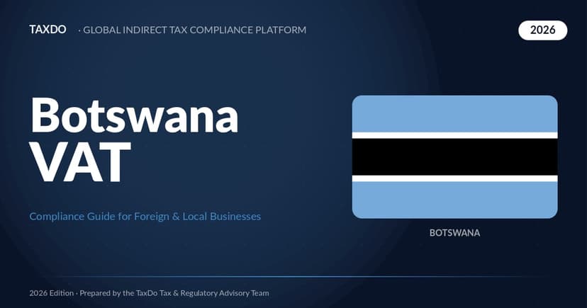 Botswana VAT Guide 2026