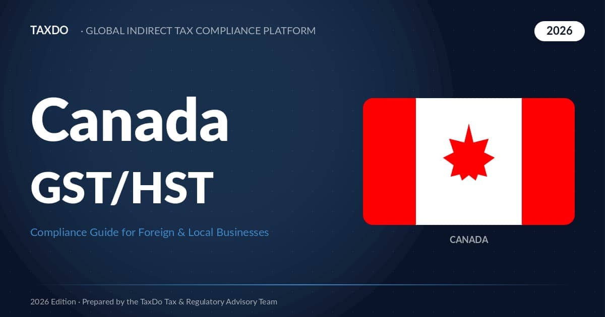 Canada GST/HST/QST/PST for Foreign & Local Businesses — 2026 Guide