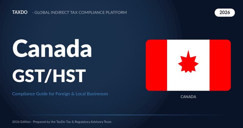 Canada GST/HST/QST/PST for Foreign & Local Businesses — 2026 Guide
