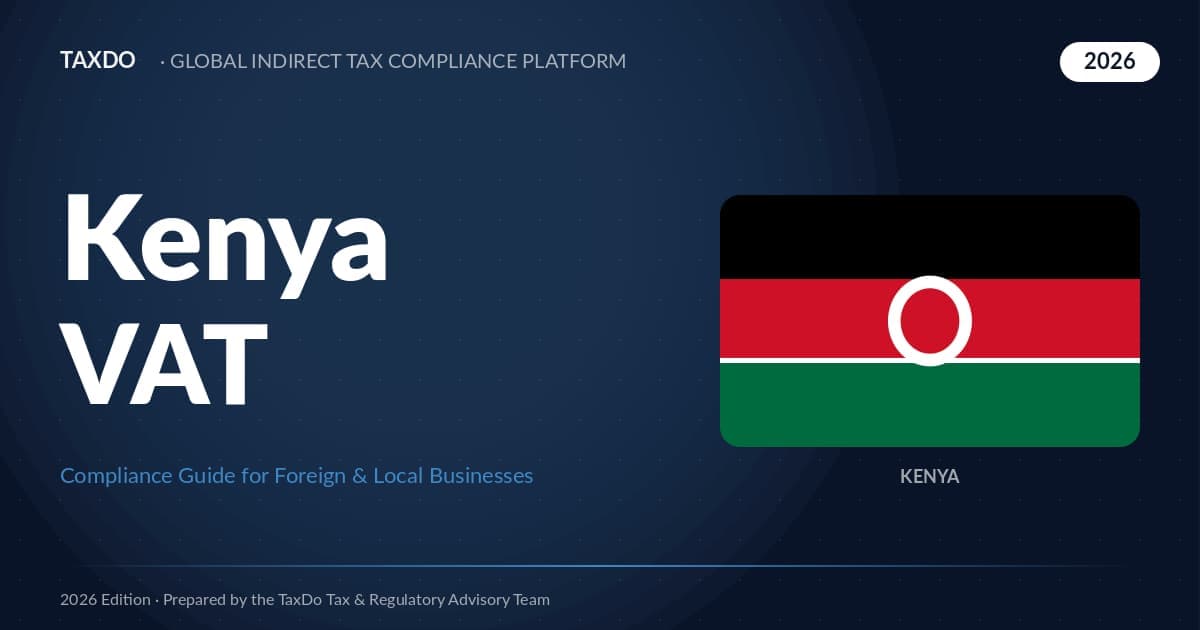 Kenya VAT Guide 2026