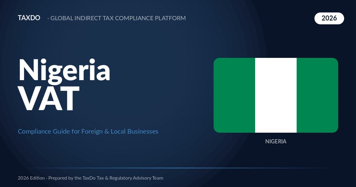 Nigeria VAT Guide 2026