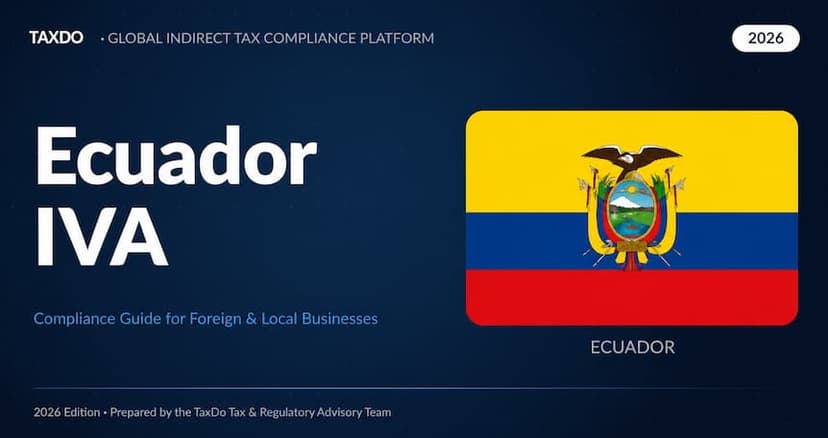 Ecuador IVA Guide 2026