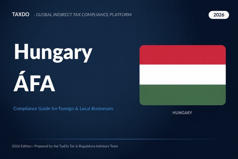 Hungary ÁFA — 2026 Guide