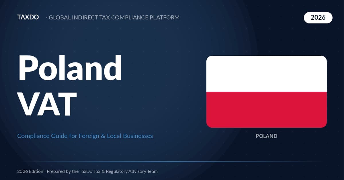 Poland VAT Guide 2026