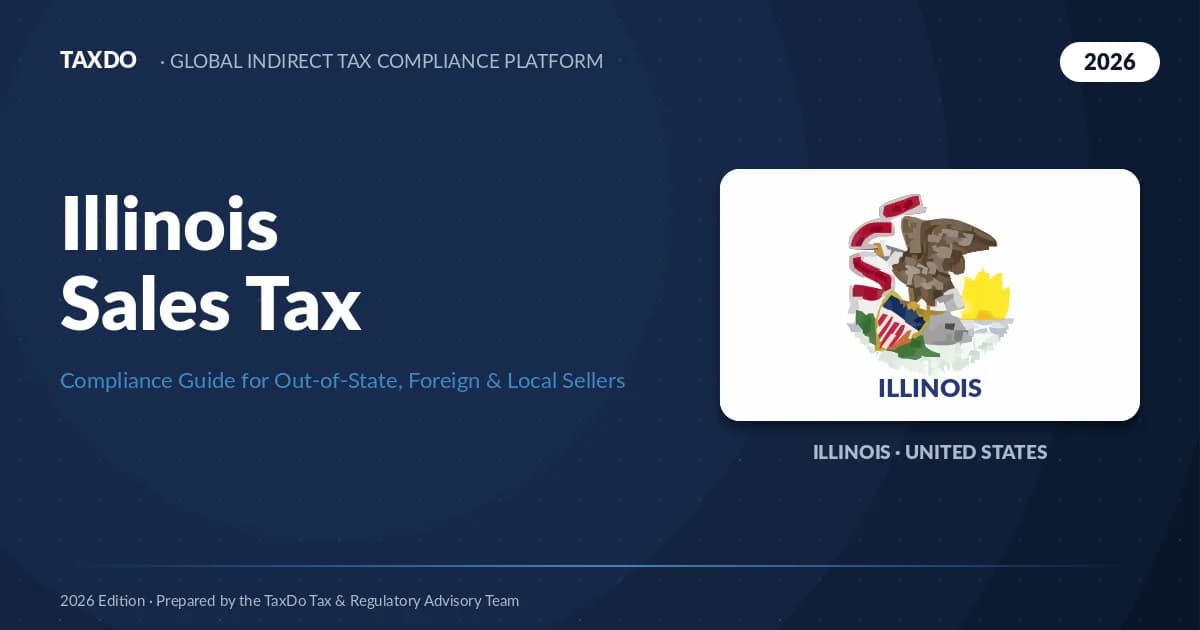 Illinois Sales Tax 2026: Rates, Chicago’s 10.50%, the CRT-61 and the New Remote Seller Rules