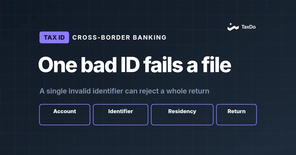 TIN Lookup in Global Banking: Why Missing Validation Can be Costly