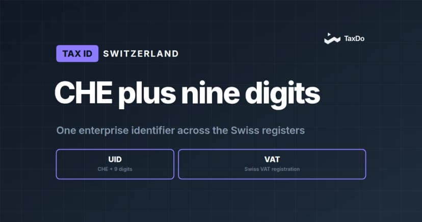 Swiss Tax ID Number Verification – What Every Global Business Should Know