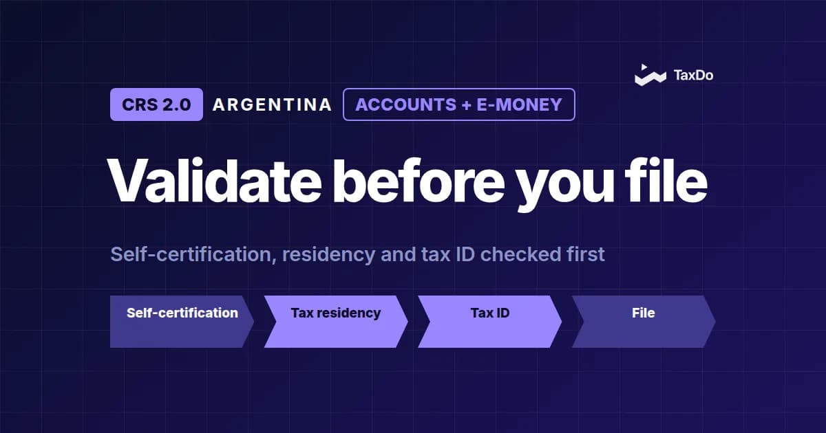 Argentina’s CRS 2.0 Implementation: Operational, Regulatory, and Data Integrity Implications for Financial Institutions