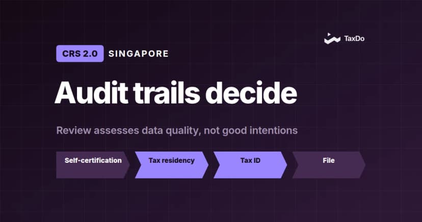 Singapore Driving CRS 2.0: Global Tax Transparency and Compliance Leadership