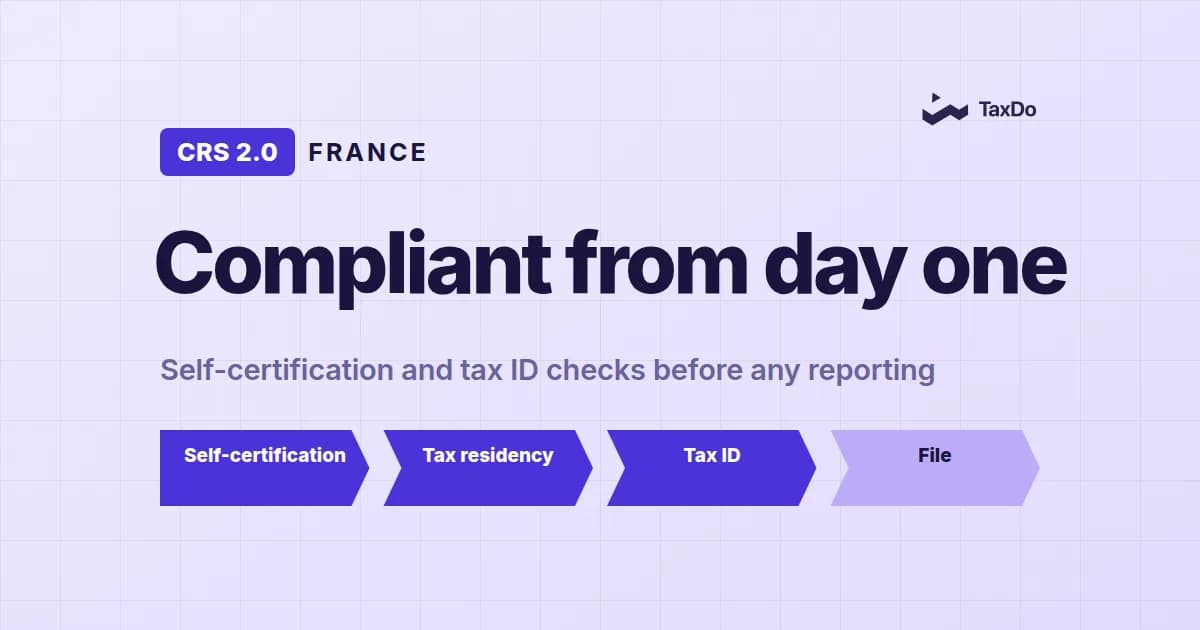 CRS 2.0 in France: What Banks and Digital-Asset Platforms Must Know for 2026