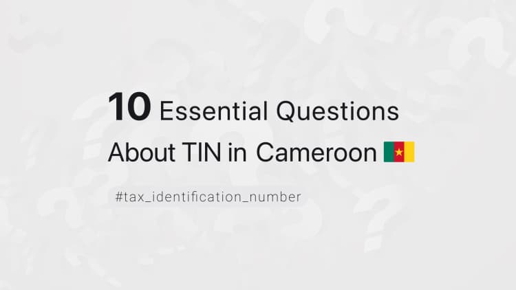 10 Essential Questions About TIN in Cameroon