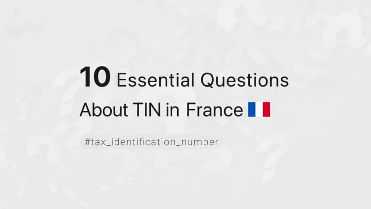 10 Essential Questions About TIN in France