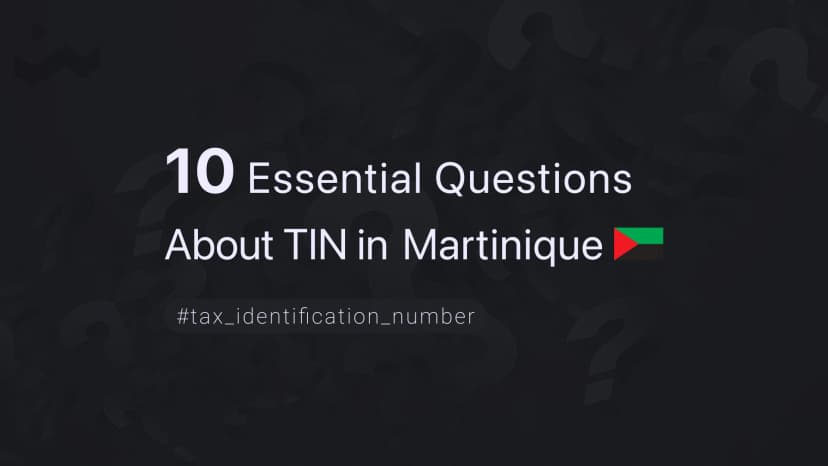 10 Essential Questions About TIN in Martinique