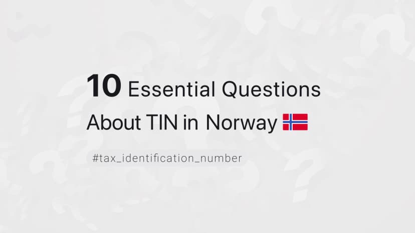 10 Essential Questions About TIN in Norway