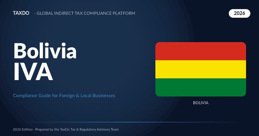 Bolivia IVA Guide 2026