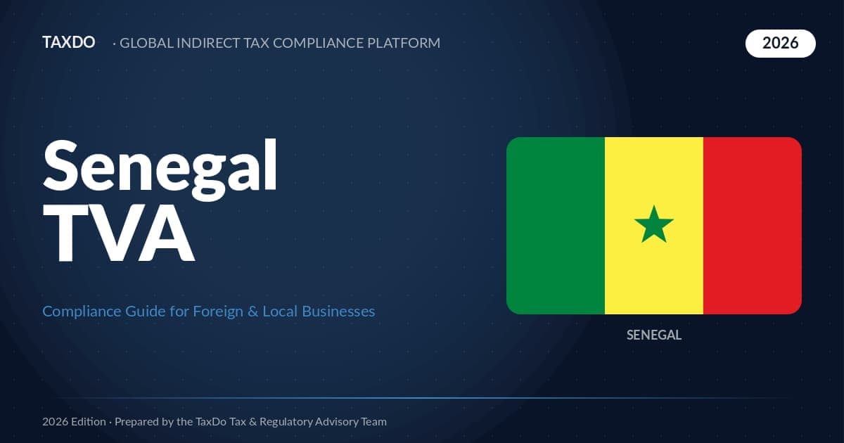 Senegal TVA Guide 2026