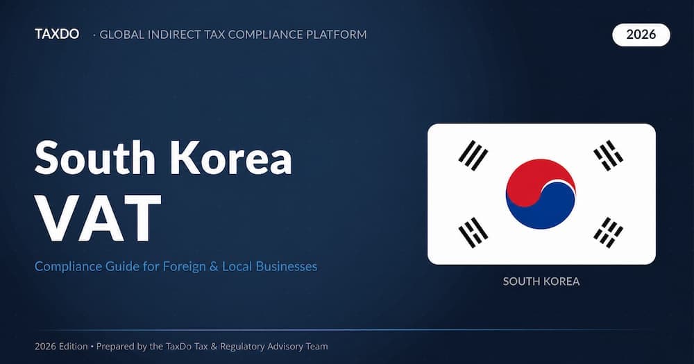 South Korea VAT Guide 2026