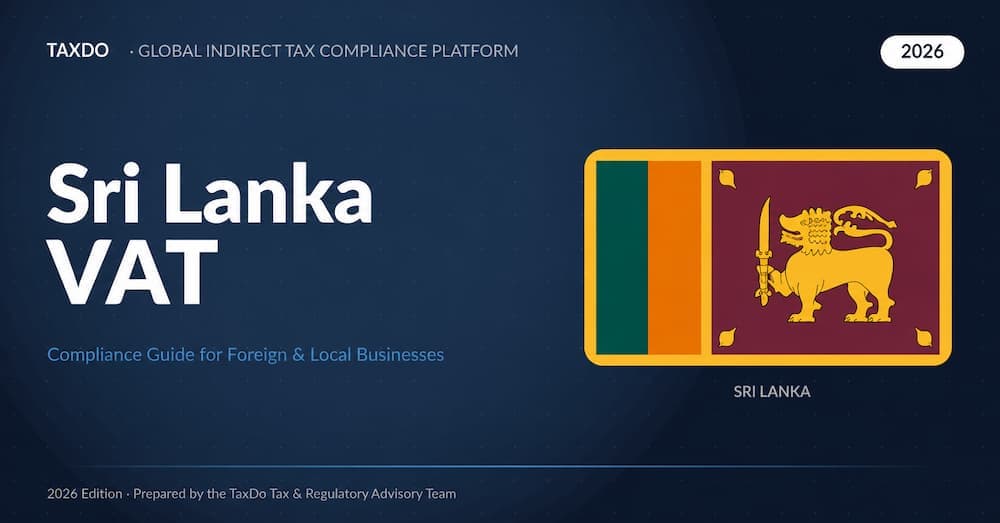 Sri Lanka VAT Guide 2026