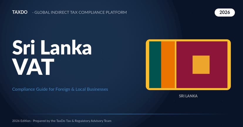 Sri Lanka VAT Guide 2026