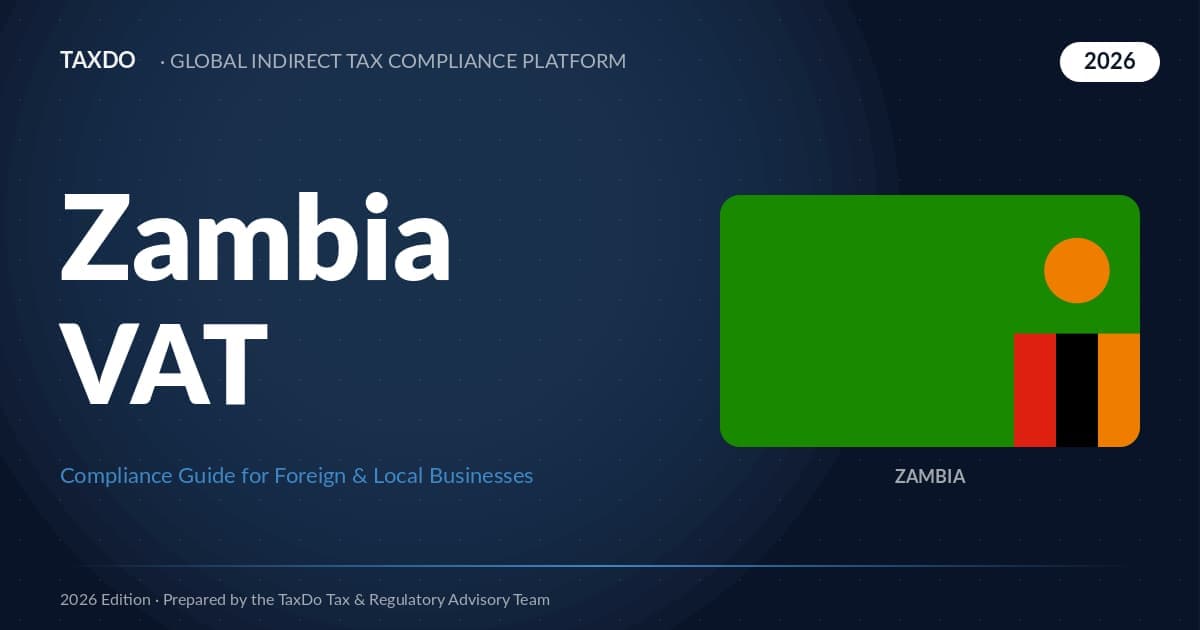 Zambia VAT Guide 2026