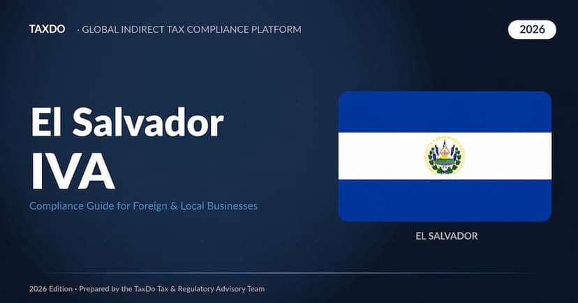 El Salvador IVA Guide 2026
