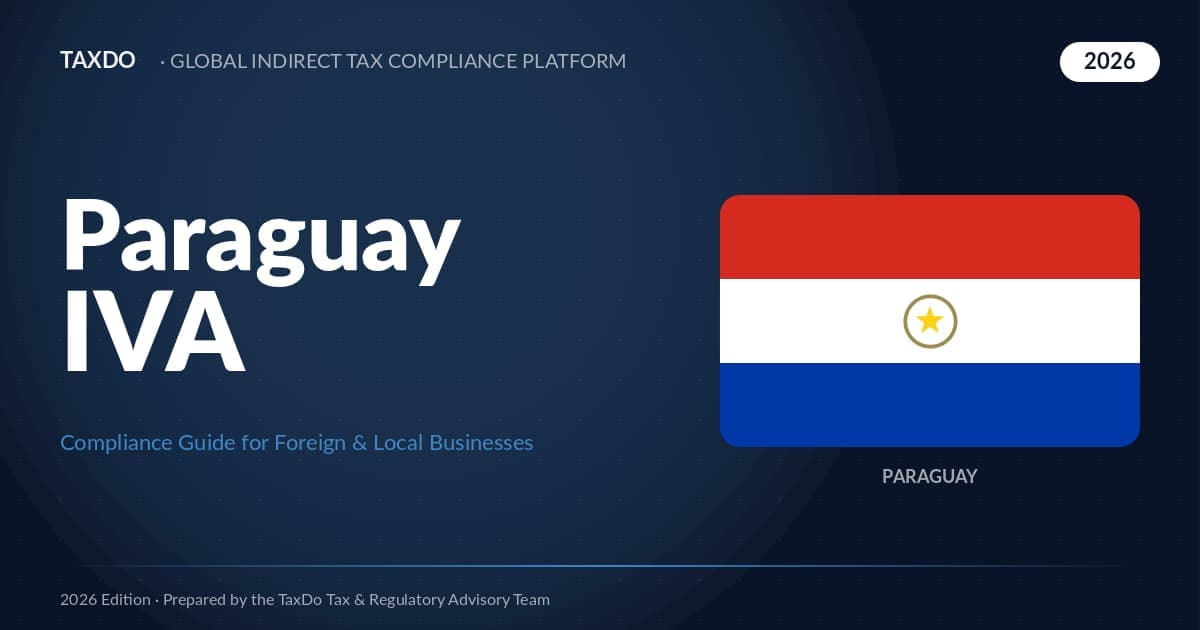 Paraguay IVA Guide 2026