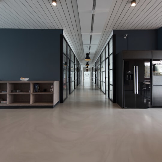 Modern software company office